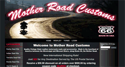 Desktop Screenshot of motherroadcustoms.com